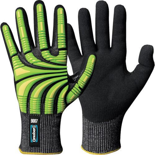 Cut Resistant Impact HI-VIZ[[TMU]] Protective Gloves  115.9007N07  GranberG