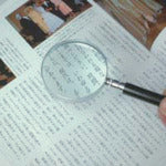 Load image into Gallery viewer, Magnifier with Ebonite Handle  1220  I.L.K
