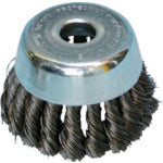 Twisted Wire Cup Brush  1304200  BURRTEC