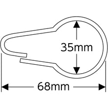 Load image into Gallery viewer, Steel Clasps  137010  GREEN CROSS
