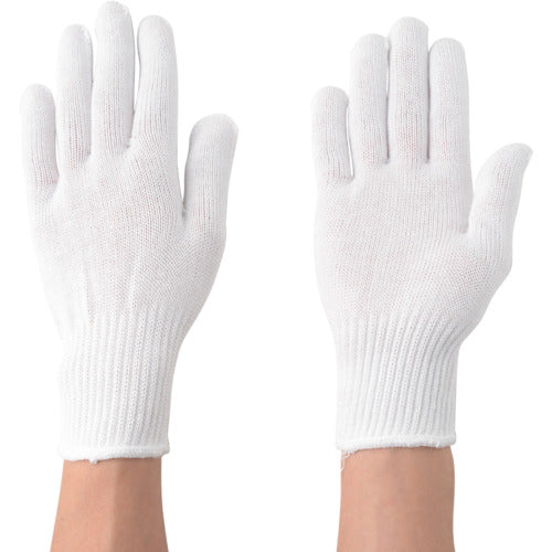 100% White Cotton Knitted Work Glove  140  ATOM