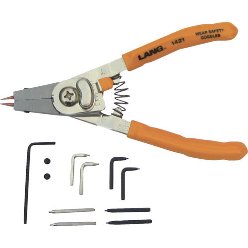 Small Quick Switch Pliers with Adjustable Stop and Tip Kit  1421  LANGTOOLS