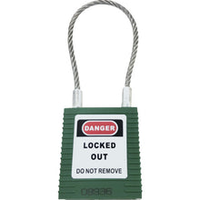 Load image into Gallery viewer, Lockout Cable Pad Lock  14688-1  SAFERUN
