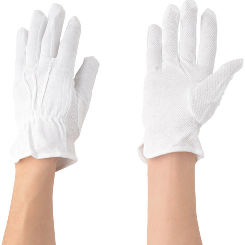 White Cotton Inspection Gloves  149-5P-S  ATOM