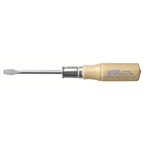 Wooden Handle Screwdriver  (Penetration Type)  150-5.5-75  ANEX