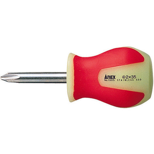 Stainless Screwdriver Accumulate Light Handle  1505-2-35  ANEX