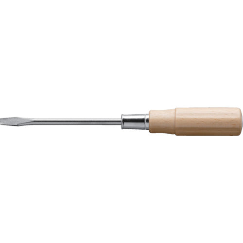 Wooden Handle Screwdriver  (Penetration Type)  150-7.0-125  ANEX