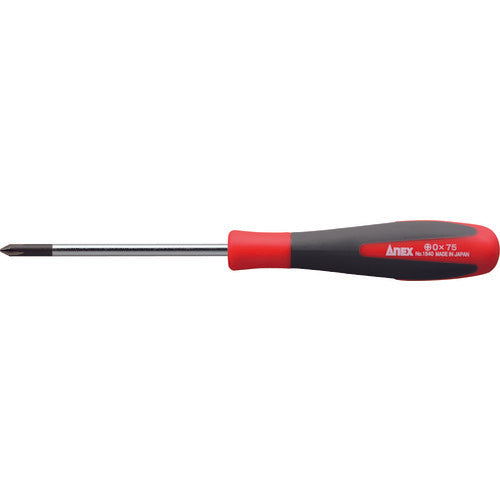 Superfit Screwdriver of A Thin Blade Type  1540-0-75  ANEX