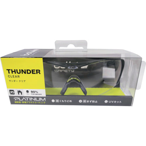 Single-lens type Safety Glasses THUNDER  1654001JPHC  bolle