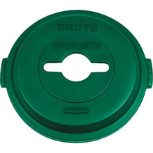 Load image into Gallery viewer, BRUTE Single-Stream Recycle Top for 32-Gal Container  178847106  Rubbermaid
