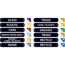 Load image into Gallery viewer, Recycle Label Kit  1792975  Rubbermaid
