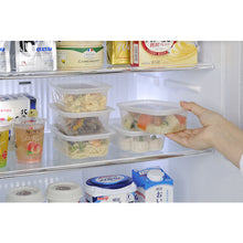 Load image into Gallery viewer, Plastic Food Pack Square 400Ml 2Pc Set   1834-CW  inomata
