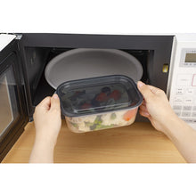 Load image into Gallery viewer, Plastic Food Pack Square 950Ml Clear   1844-CBLK  inomata
