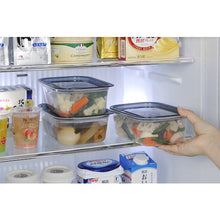 Load image into Gallery viewer, Plastic Food Pack Square 950Ml Clear   1844-CBLK  inomata
