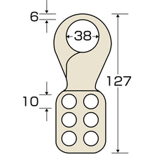 Load image into Gallery viewer, Lockout Hasp  195044  GREEN CROSS
