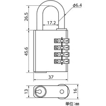 Load image into Gallery viewer, Padlock  195081  GREEN CROSS
