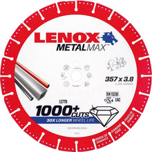 Load image into Gallery viewer, Metal max for gas saw/engine cutter  2005500  LENOX
