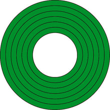 Load image into Gallery viewer, Marking Sticker  208501  GREEN CROSS
