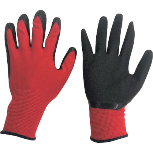 13G Latex Coated Gloves POWER RED  220228  MITANI