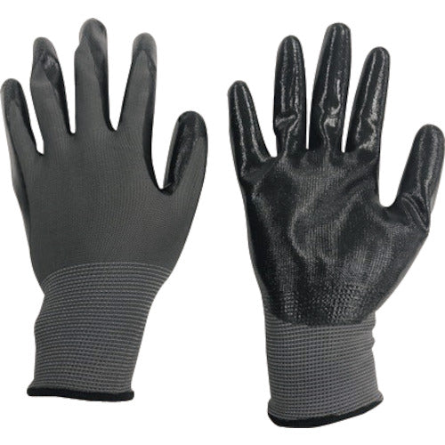 13G Nitril Coated Gloves POWER BLACK  220230  MITANI