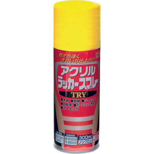 Acrylic Lacquer Spray TRY  222T020-300  NIPPE