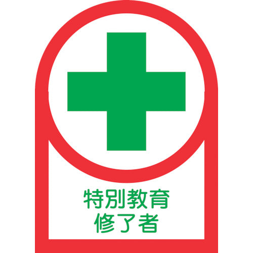 Safety Sticker for Helmet  233089  GREEN CROSS