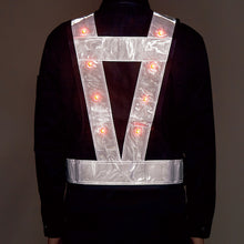 Load image into Gallery viewer, LED Flash Safety Vest  238036  GREEN CROSS
