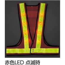 Load image into Gallery viewer, LED Flash Safety Vest  238091  GREEN CROSS
