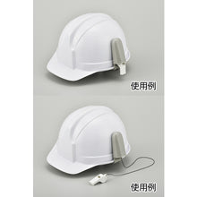 Load image into Gallery viewer, Whistle Holder for Grooved Helmet  241069  GREEN CROSS

