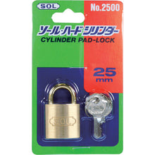 Load image into Gallery viewer, Cylinder Padlock  2500BP-25  SOL
