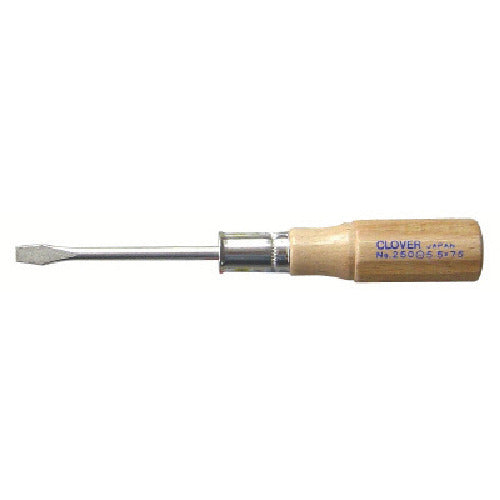 Wooden Handle Screwdriver  250-5.5-75  ANEX