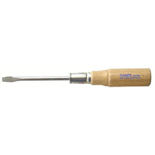 Wooden Handle Screwdriver  250-6.0-100  ANEX