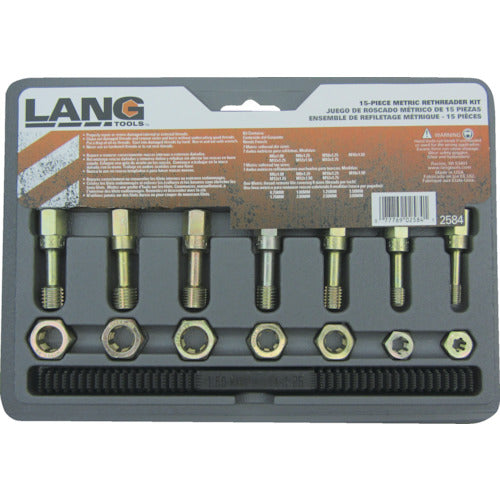 Thread Restorer Set  2584  LANGTOOLS