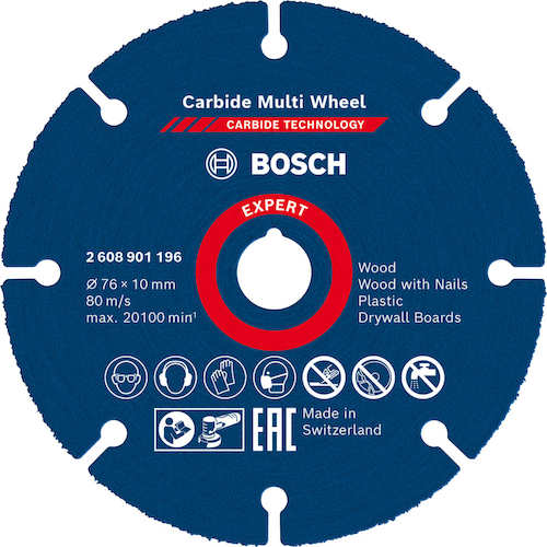 Carbide Multi Wheel  2608901196  BOSCH