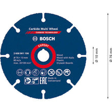 Load image into Gallery viewer, Carbide Multi Wheel  2608901196  BOSCH
