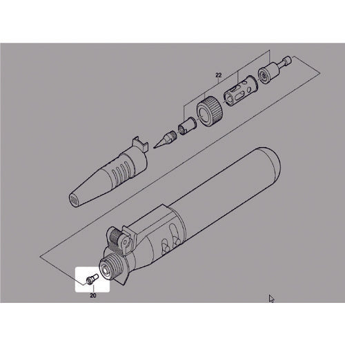 GAS Powerd Soldering Iron  2610397235  DREMEL