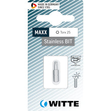 Load image into Gallery viewer, Stainless TORX Bits  26533  WITTE
