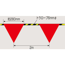 Load image into Gallery viewer, Triangle Flags Rope  281004  GREEN CROSS
