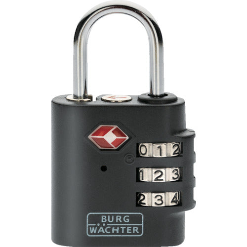 TSA Luggage Locks Padlock  30961  BURG WAECHTER