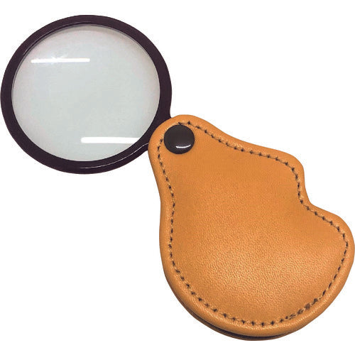 Pocket magnifier with leather case 3.5X No.3123  3123  I.L.K