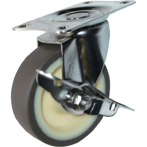 Stainless Topplate Urethane Caster  315E-UR65  HAMMER CASTER