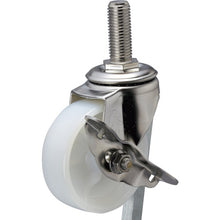 Load image into Gallery viewer, Stainless Threadedstem Nylon Caster  315SA-N75  HAMMER CASTER
