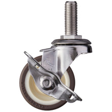 Load image into Gallery viewer, Stainless Threadedstem Urethane Caster  315SA-UB65  HAMMER CASTER
