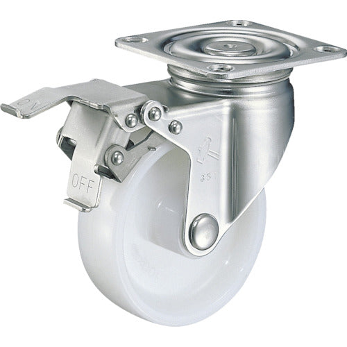 Stainless Topplate Nylon Caster  315S-NRB100  HAMMER CASTER