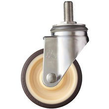 Load image into Gallery viewer, Stainless Threadedstem Urethane Caster  320SA-UB125  HAMMER CASTER
