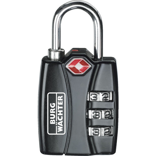 TSA Luggage Locks Padlock  32991  BURG WAECHTER