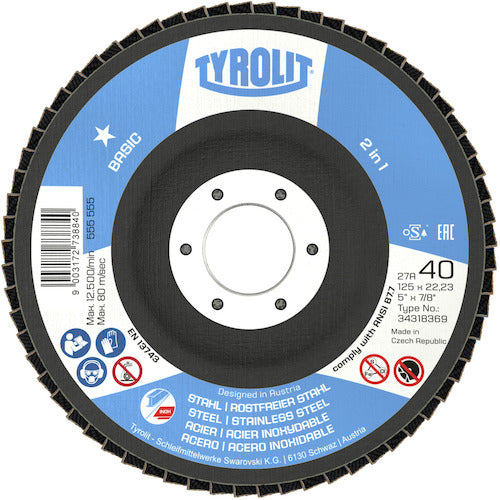 Flap Disc Basic Grade  34318558  TYROLIT