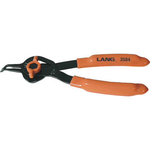 V-Switch Int Ext Retaining Ring Pliers - .038 inch 45-deg  3584  LANGTOOLS