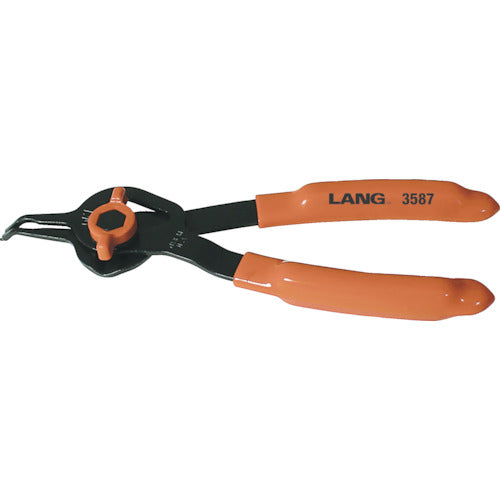 V-Switch Int Ext Retaining Ring Pliers - .047 inch 45-deg  3587  LANGTOOLS