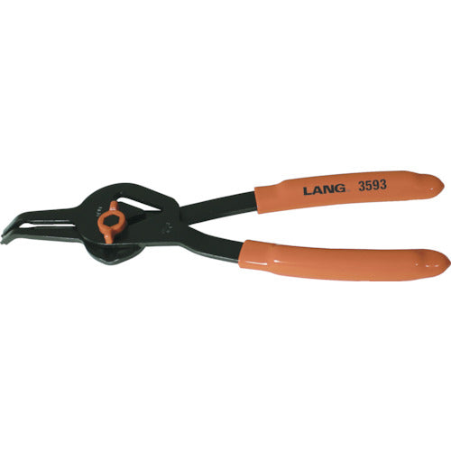 V-Switch Int Ext Retaining Ring Pliers - .090 inch 45-deg  3593  LANGTOOLS